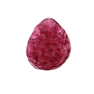 玻璃粉色Moldavite免费尺寸合成 (实验室创建) 5.58克宽松宝石制作珠宝舒宝石IG21138