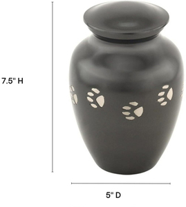 High Quality Modern Luxury Stainless Steel Eco-Friendly Pet Cremation Urns <b>for</b> Dog <b>Ashes</b> Storage Wholesale - Product Image 2