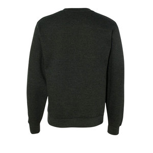 Vêtements pour hommes OEMODM, vêtements de sport en molleton français, vêtements décontractés de haute qualité, sweat-shirt noir à col rond - Product Image 3