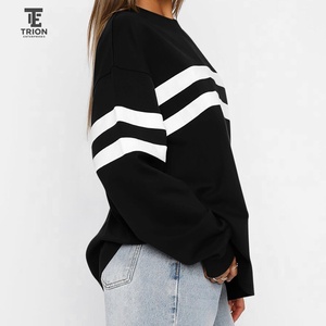 Sudaderas de Manga Larga con Logotipo Personalizado para Mujer, Sudaderas Extra Grandes de Alta Calidad para Invierno 2025, Sudaderas Transpirables para Mujer OEM - Product Image 3