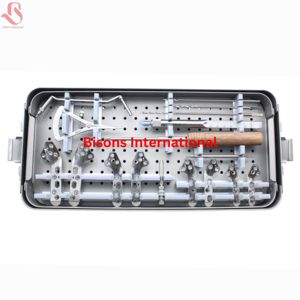 ชุดอุปกรณ์ผ่าตัดกระดูกสัตว์เลี้ยงแบบใช้ซ้ำได้ ระบบแผ่นล็อค TPLO สแตนเลสขนาด 3.5 มม. ยี่ห้อ BISONS สำหรับสุนัขและแมว - Product Image 3