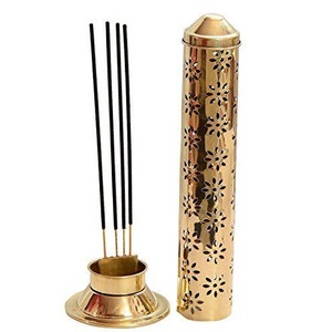 Porta Incienso Metálico Clásico Artístico, Herramienta Multiusos para Incienso en Barra, Ideal para Salas de Té - Product Image 1