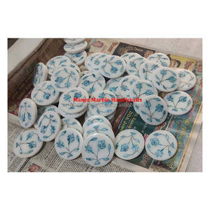 El mejor diseño clásico pulido Floral artesanal madre de perla espejo forma redonda concha de mar Natural pulida para decoración de Navidad - Product Image 2