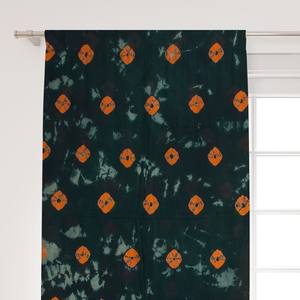 ผ้าม่านพิมพ์ลายไทไดพรีเมียม ผ้าฝ้ายเนื้อนุ่ม สไตล์โบฮีเมียน สำหรับห้องนั่งเล่น ห้องนอน ร้านกาแฟ ขายส่งจากอินเดีย - Product Image 3