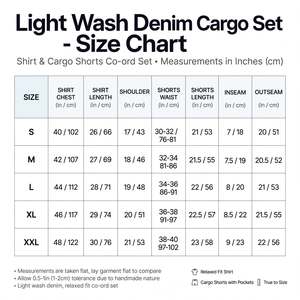 Ensemble assorti en denim épais pour homme, personnalisé OEM, style streetwear, chemise utilitaire à manches courtes et short cargo longueur genou, ensemble 2 pièces - Product Image 6