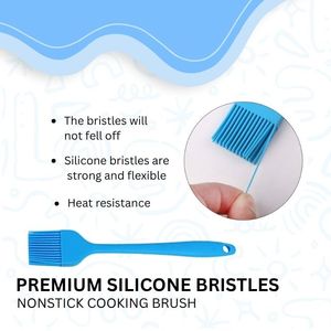 Pinceau de cuisine en silicone monobloc, résistant à la chaleur, compatible lave-vaisselle, sans BPA, pour pâtisserie, barbecue et cuisson, vente en gros - Product Image 2