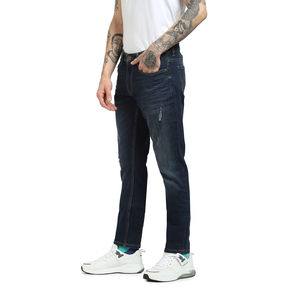 Nouveaux Jeans en Denim à Taille Haute pour Hommes, Jeans en Denim Slim Fit Stretch pour Hommes au Meilleur Prix - Product Image 2