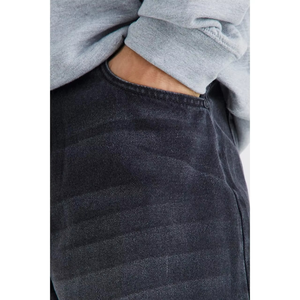Custom <b>Men</b> Outfit Baggy Fit Black Jeans Pants Designer New Release Original Fit Denim Baggy Jeans Big Boys Polar <b>Skate</b> Pants - Product Image 4