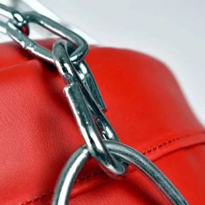 Sac de frappe lourd pour l'entraînement de boxe et de MMA, sac de sable suspendu en cuir durable pour la salle de sport - Product Image 2