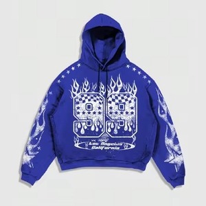 Premium Blank Hoodie Heavy Cotton Pullover Sweatshirt Custom Embroidery Printing Unisex Streetwear Wholesale Factory Supply - Product Image 1