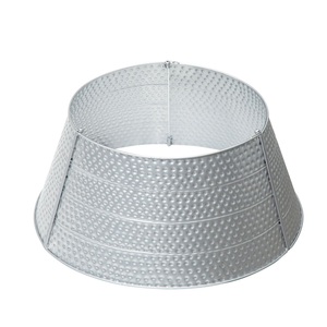 Collar Decorativo Metálico para Árbol de Navidad, Collar de Hierro Martillado para Árbol de Navidad, Aspecto Natural, Tamaño y Forma Personalizables - Product Image 2