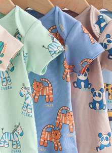 Ropa Annamar, Mono de Bebé Tejido 100% Bambú y Algodón, Body de Manga Larga para Bebé, Transpirable y Ecológico para Recién Nacidos - Product Image 4