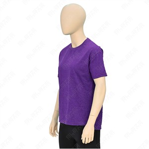 240gsm haute qualité 100% coton T-shirt unisexe avec logo personnalisé avec impression de vêtements d'été T-shirt de grande taille pour femmes - Product Image 2