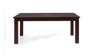 SHERA Table à manger pliable traditionnelle en bois massif épais et durable pour meubles de salle à manger d'hôtel ou d'appartement à la maison - Product Image 2