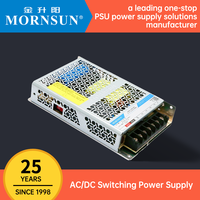Fuente de alimentación Mornsun DC 12V 24V 5V 15V 36V 48V 54V 35W 50W 75W 100W 150W 200W 350W AC/DC Fuente de alimentación conmutada SMPS