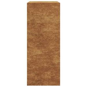 Support à bois en acier corten 23,6''x15,7''x39,4'' pour cheminées et accessoires - Product Image 6
