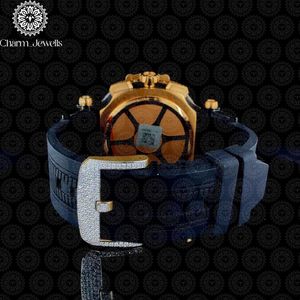 Reloj Mecánico de Lujo para Hombre Charm_Jewells, Caja de Acero Inoxidable de 40 mm, Esfera de Cristal, Correa de Cuero Analógica de 20 mm, Fecha Automática, Resistente al Agua - Product Image 3
