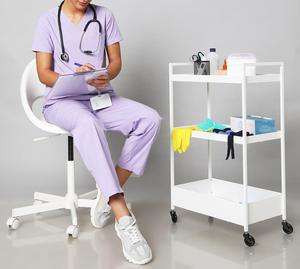 Tenues médicales personnalisées avec logo pour infirmières, esthéticiennes, dentistes, salons de beauté, médecins, hôpitaux – Blouses médicales 2 pièces pour hommes et femmes - Product Image 3