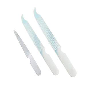 Lima de Uñas de Acero Inoxidable de Alta Calidad para Manicura Profesional, Lima de Uñas de Diamante de Marca Privada para Arte de Uñas - Product Image 1