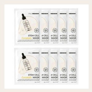 แผ่นมาส์กหน้าเกาหลี Polmedison Stem Cell Ceramide Mask Pack 10 แผ่น แผ่นมาส์กยกกระชับผิวหน้า มาส์กหน้าเกาหลี - Product Image 6
