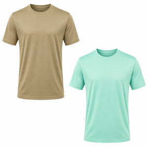 Camiseta de fútbol de manga corta transpirable y a la moda, estilo streetwear personalizado, con logotipo bordado, 100% poliéster, corte ajustado para hombre. - Product Image 1