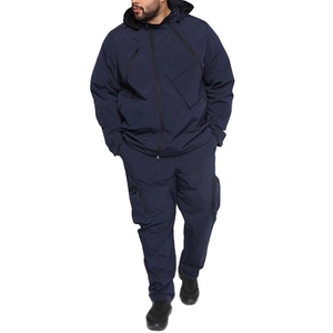 Conjunto Deportivo Informal para Hombre, Sudadera con Capucha y Pantalones Deportivos con Estampado, Pantalones Deportivos con Bolsillos Laterales, 100% Algodón - Product Image 3