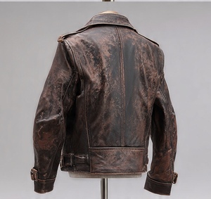 HIGH QUALITY PREMIUM VINTAGE LEATHER JACKET VERY CLASSY AND <b>COOL</b> - Product Image 2