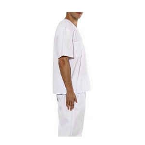 Men’s Hospital Medical Scrub <b>Set</b> Stretch Fabric <b>Doctor</b> Nurse Surgical Uniform Comfortable Workwear Nursing Scrubs - Product Image 4