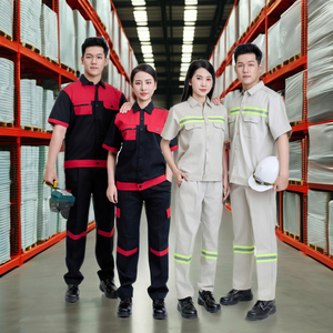 Conjunto de ropa de trabajador de ALTA CALIDAD, ropa de seguridad, ropa de trabajo eléctrica, Industrial Uniforme, pantalones de carga, uniforme FMF, muestra gratis - Product Image 1