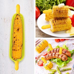 Set di 24 Spiedini in Acciaio Inossidabile a Doppia Punta per Barbecue, Accessori per Esterni, Supporti e Vassoi per Pannocchie di Mais - Product Image 5