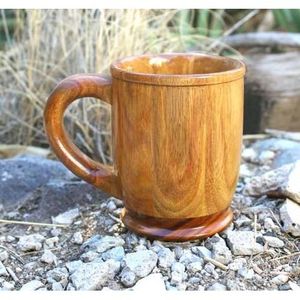 Taza de Madera Ecológica para Bebidas y Decoración de Mesa, Artículos Promocionales Ecológicos, RR ENTERPRISES, Hecho en India - Product Image 1