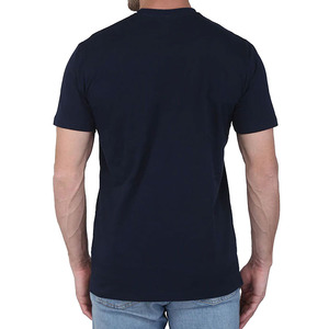 T-shirts d'été à manches courtes en coton peigné 100 % pour hommes, col rond, design décontracté de haute qualité, séchage rapide, écologiques, service OEM/ODM - Product Image 3