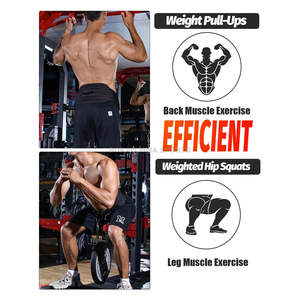 Cinturón de Levantamiento de Pesas para Entrenamiento en Gimnasio, Cinturón de Soporte de Fuerza Profesional de BURAQ MMA SPORTS - Product Image 2