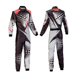 OEM Design Low MOQ Kart Racing Suit Top Selling Latest Design Customized Logo Printed Kart Racing Racing Suit - Product Image 4
