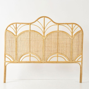 High Quality Bohemian Plant Rattan <b>Headboard</b> Wall Hanging Decoration Handmade Flower Shape Multi-Functional from Vietnam - Product Image 2