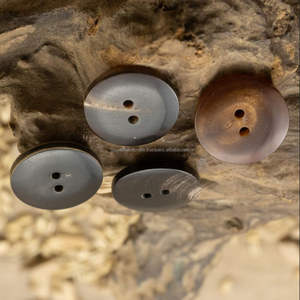 Botones Redondos de Cuerno de Buey, Botones Personalizados de Cuerno de Búfalo Auténtico - Product Image 5
