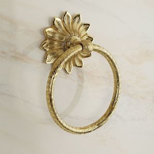 Gold Flower Wall Mounted <b>Coat</b> Hook Metal Decorative <b>Robe</b> Hook Modern Hanging Hook - Product Image 6