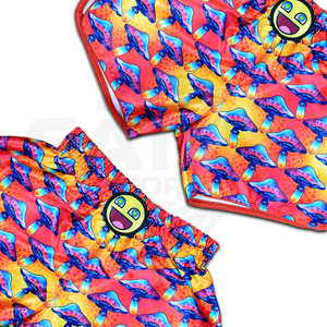 กางเกงมวยไทยชายแบบสั้นพิมพ์ลายซับลิเมชั่นสั่งทำได้ รุ่นล่าสุดปี 2026 - Product Image 4