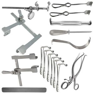 ชุดเครื่องมือผ่าตัดแบบแมนนวล 17 ชิ้น สำหรับผ่าตัดช่องท้อง ผ่าตัดทั่วไป ผ่าตัดจมูก ทำจากสแตนเลสสตีล ชุดอุปกรณ์การแพทย์ CE PENTAX SURGICAL - Product Image 2