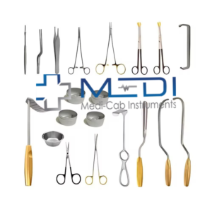 Juego de Instrumentos Quirúrgicos Ginecológicos de Primera Calidad, Kit Quirúrgico Manual de Acero Inoxidable Reutilizable para Obstetricia y Ginecología de medicab - Product Image 1