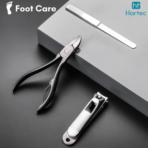 Juego Profesional de Manicura y Pedicura de Acero Inoxidable, el Mejor Kit de Uñas para Hombre, Herramienta de Cuidado Personal con Estuche de Viaje de Cuero Marrón - Product Image 2