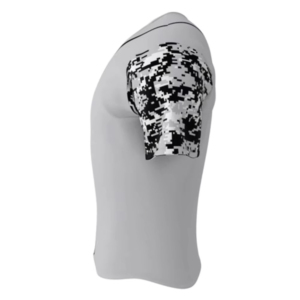 Men's Fitted Short Sleeve Camouflage Print Moisture Wicking T-Shirt Crew Neck <b>Polyester</b> Sporty Top All Seasons - Product Image 1