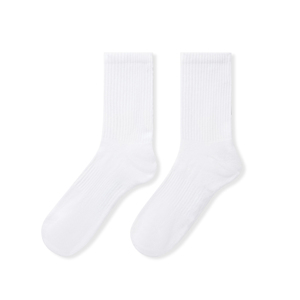 Calcetines con Logotipo Personalizado para Mujer y Hombre, Calcetines de Algodón para Yoga, Calcetines Deportivos Personalizados de Color Blanco, Fabricantes - Product Image 2