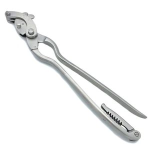 Emasculador de trinquete prémium Serra de acero inoxidable alemán, instrumento veterinario reutilizable para castración de caballos y cabras, marca personalizada - Product Image 2