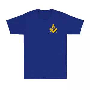 Camiseta de Hombre Personalizada de Alta Calidad, No <span class=keywords><strong>es</strong></span> un <span class=keywords><strong>Secreto</strong></span>, Masonería, Maestro Masón, Camisas de Manga Corta - Product Image 1
