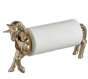 Portarrollos de Papel Higiénico de Hierro Forjado a Mano, Soporte de Pared Rústico para Papel Higiénico, Accesorios de Baño Industriales - Product Image 5
