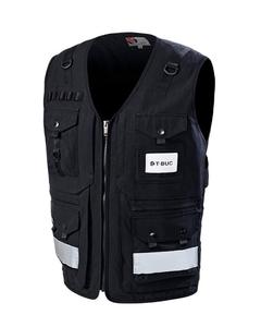 [TBUC] Marque coréenne OEM/ODM TA-113 Gilet de travail tactique multi-poches en polyester avec ceintures latérales réglables - Product Image 1