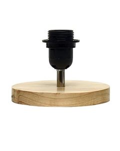 Decorative Table Lamp Fabric <b>Drum</b> <b>Shade</b> Wood Base Modern Bedside Pendant <b>Light</b> for Bedroom Home Decor - Product Image 2