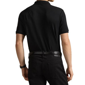 Chemise pour homme en jersey de coton respirant et doux, à manches courtes, classique, séchage rapide, pour usage quotidien, marque privée OEM - Product Image 2