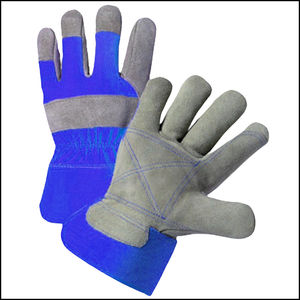 Gants de travail en cuir de vachette durable, robustes, pour travaux industriels et de construction, pour hommes - Product Image 2